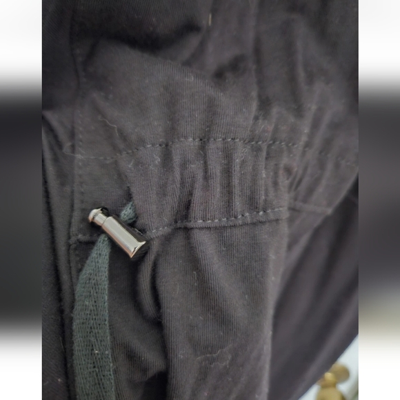 Maurices Black Sleeveless Draped Open-Front Cardigan - Picture 3 of 6